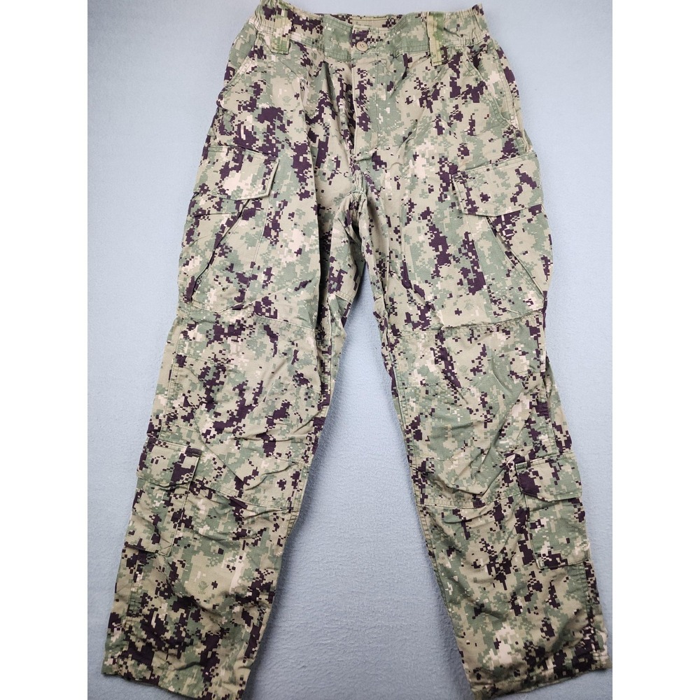 Bluewater Defense Pants Mens 34x31 Navy Working NWU Type III Camo Ripstop Cargo